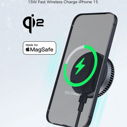 Aukey Magfusion GameFrost Magnetic Wireless Charger with Active Cooling (LC-G10).