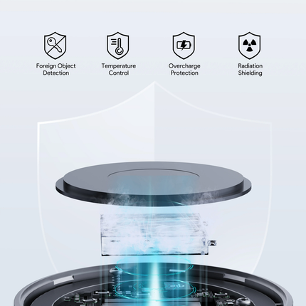Aukey Magfusion GameFrost Magnetic Wireless Charger with Active Cooling (LC-G10).