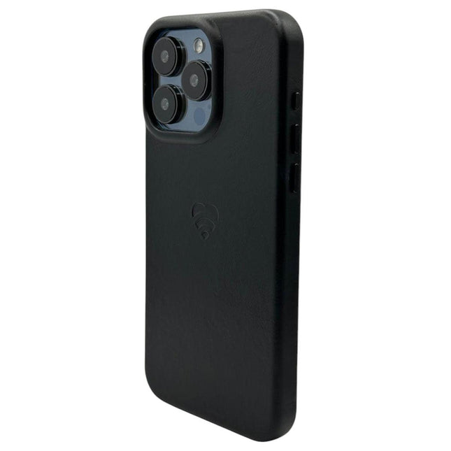 Lovefone Genuine Crafted Leather Case iPhone 15 Noir.