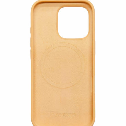 Lovefone Genuine Liquid Silicone Case iPhone 14 Pro Orange.
