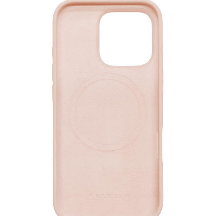 Lovefone Genuine Liquid Silicone Case iPhone 16 Pro Max Pink.