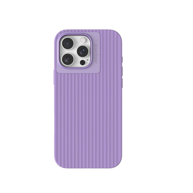 Lovefone Suitcase Case iPhone 16 Pro Lavender Getaway.