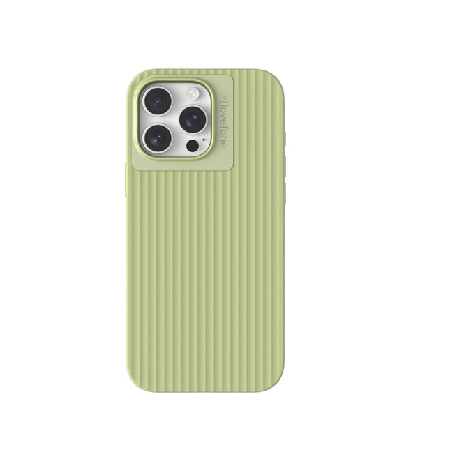 Lovefone Suitcase Case iPhone 16 Pro Max Lime Luggage.