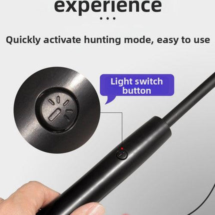 pet products Interactive LED telescopic pole cat teaser stick.