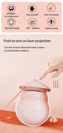 Pet products Pet Toy Cat Laser Toy Tumbler Intelligent Induction Cat Laser Rod.
