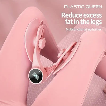 Smart Pelvic Floor Muscle Trainer For Postpartum Restoration And Leg Fitness - Multifunctional Counting Equipment For Buttocks And Thighs.