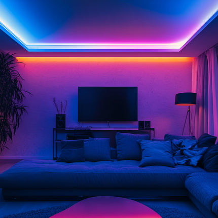 RGB+CCT LED Strip 24W/roll  785LM/roll  Remote control (20PCS).