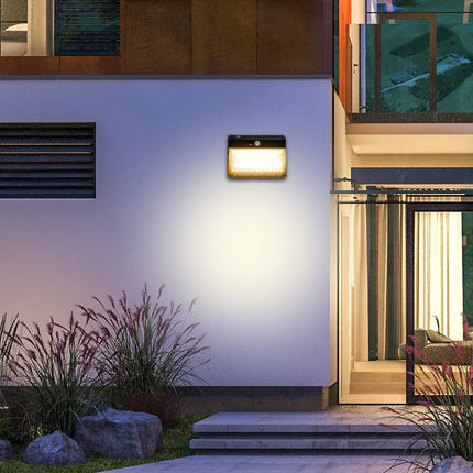 Solar Led Wall Light With Sensor 6W 600LM.