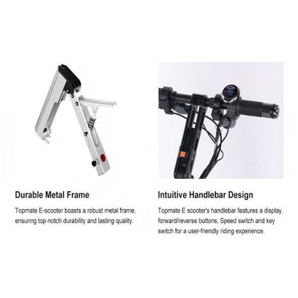 Foldable Electric Tricycle Lightweight Electric Scooter Home Electric Mobility - Silver - Size 36V8A250W