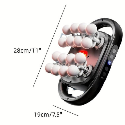 9 Massage Modes 30 Intensity Levels High Power Deep Tissue Massager Muscle Awakening Relaxation and Recovery Portable Muscle Gun for Fitness.