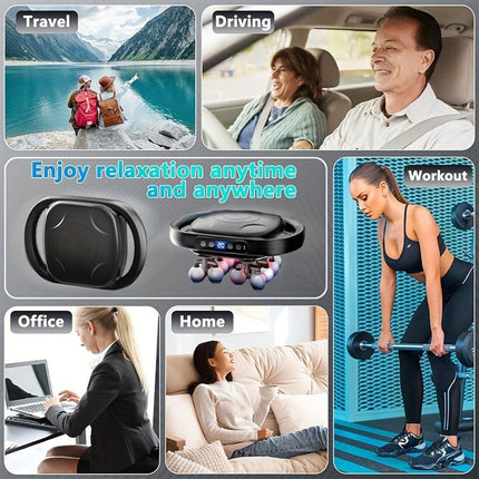 9 Massage Modes 30 Intensity Levels High Power Deep Tissue Massager Muscle Awakening Relaxation and Recovery Portable Muscle Gun for Fitness.