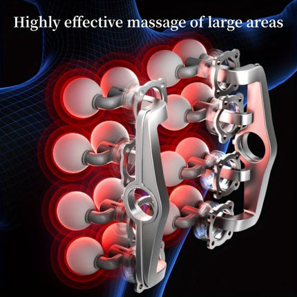 9 Massage Modes 30 Intensity Levels High Power Deep Tissue Massager Muscle Awakening Relaxation and Recovery Portable Muscle Gun for Fitness.