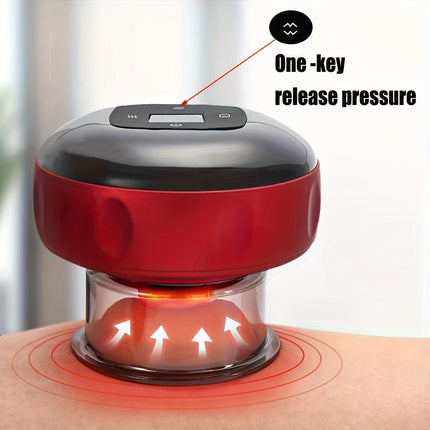 Smart Breathing Therapy Device: Dual-Mode, Switch Between Scraping and Inflation at Will(BLUE).