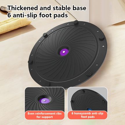 Hemisphere Trainer – Portable Inflatable Balance Trainer, specifically designed for core training, yoga, rehabilitation, and Pilates, equipped with a stable base. Suitable for home gyms, fitness centers, and physical conditioning.（GREY）.