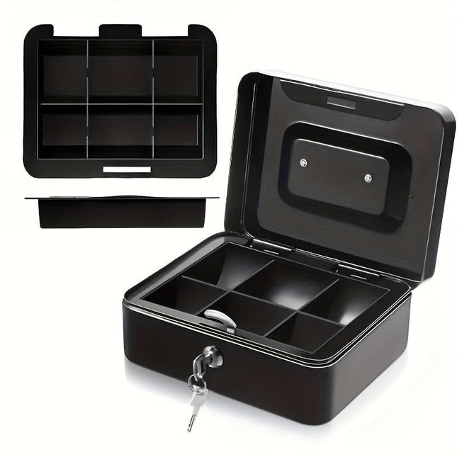 Portable & Secure, Ready to Use — Commercial Mobile Cash Drawer.