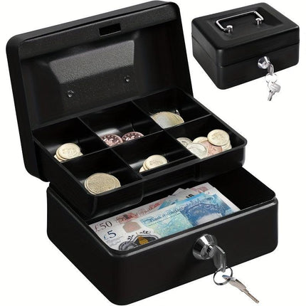 Portable & Secure, Ready to Use — Commercial Mobile Cash Drawer.