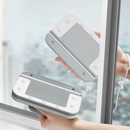 "Turn & Clean: The 90° Rotating Window Cleaner That Does Both Sides at Once!".