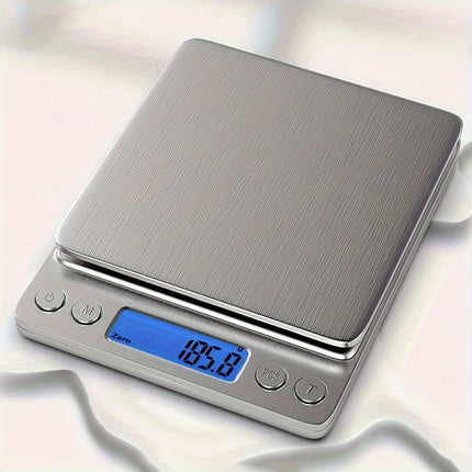 Food Scale, Kitchen Scale — Digital Weight Display in Grams and Ounces, High-Precision Electronic Scale.3000G/0.1G.