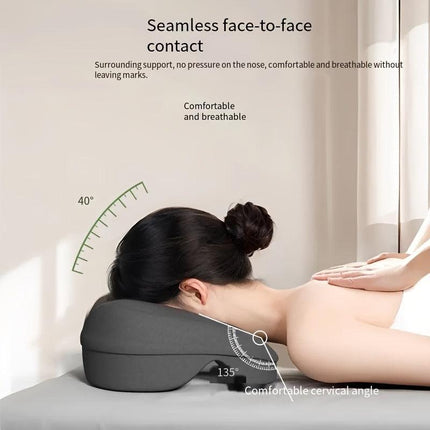 Comfort Zoning, No Fatigue—Ergonomic Beauty Bed Pillow Set（dark gray）.