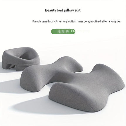 Comfort Zoning, No Fatigue—Ergonomic Beauty Bed Pillow Set（dark gray）.