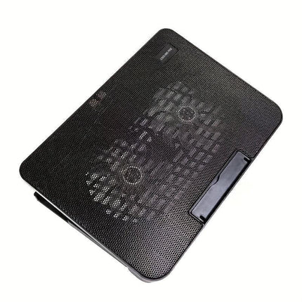 **Fully Compatible Laptop Stand｜Dual-Fan Cooling + Ergonomic Angle Adjustment, All-in-One Portable Design for Work, Gaming, and Entertainment**.