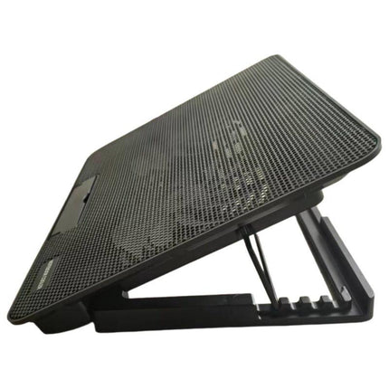 **Fully Compatible Laptop Stand｜Dual-Fan Cooling + Ergonomic Angle Adjustment, All-in-One Portable Design for Work, Gaming, and Entertainment**.