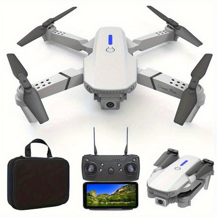 **E88 PRO All-in-One Gesture-Controlled Aerial Drone | Dual Adjustable HD Cameras + 3-Speed Wind Resistance + Touch-Free Operation, Smart Tracking with One-Click Editing, Perfect for Beginners and Outdoor Creativity**.