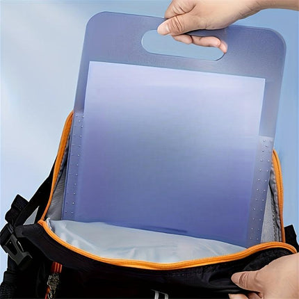 13-Pocket Accordion File Folder — A4 Portable Vertical Folding Organizer with Index Tabs, Suitable for School, Office, Student, and Professional Document Organization, Made of High-Clarity Waterproof Material, Expandable Multi-Functional File Pouch（PURPLE.