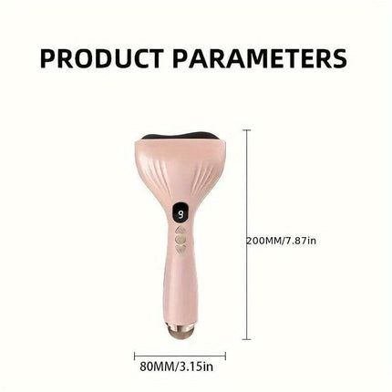 USB Electric Gua Sha Massager, Electric Massager, Heated Vibration Gua Sha Board, Suitable for Neck, Shoulder, and Back Massage Tools, Ideal for Beauty/Daily Relaxation, Home Personal Care Tool（green）.