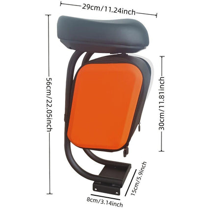 Electric Scooter Upgraded Alloy Luggage Rack! Detachable Storage Box + Ergonomic Seat..