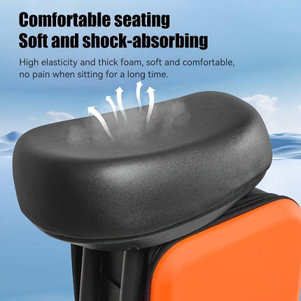 Electric Scooter Upgraded Alloy Luggage Rack! Detachable Storage Box + Ergonomic Seat..