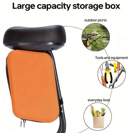 Electric Scooter Upgraded Alloy Luggage Rack! Detachable Storage Box + Ergonomic Seat..
