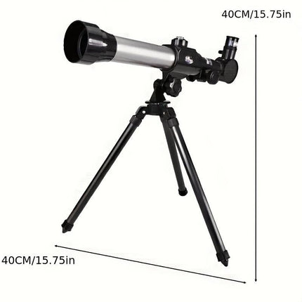 **Entry-Level Quick-Setup Astronomical Telescope | Stable Tripod, Four-Step Star and Landscape Viewing, Clear Sight of Moon and Landmarks, Top Choice for Family Outdoor Exploration**.