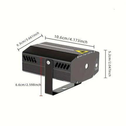 Starlight laser party light - Colorful starry sky projection effect, designed for parties and family gatherings, Christmas holiday atmosphere light | Party lighting expert | Holiday gift selection.