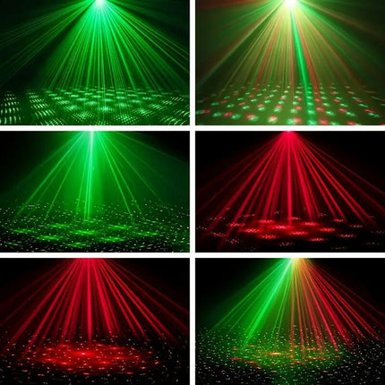 Starlight laser party light - Colorful starry sky projection effect, designed for parties and family gatherings, Christmas holiday atmosphere light | Party lighting expert | Holiday gift selection.