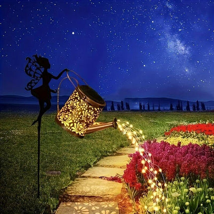 A pcs Christmas-Themed Outdoor Solar String Lights | Waterproof & Durable with Smart Light Sensor | Ideal for Garden/Balcony/Window Decoration & Party/Festival Atmosphere.