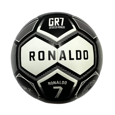 5th fans collect gifts Christmas Boxing Day black and white cool football with pump air needle net bag.soccer.