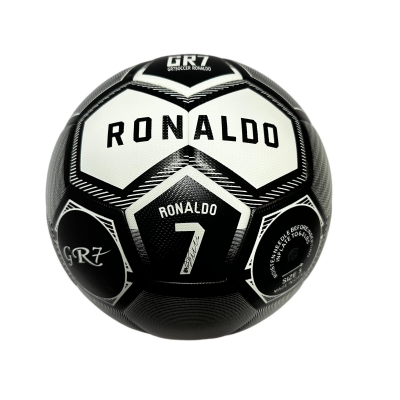 5th fans collect gifts Christmas Boxing Day black and white cool football with pump air needle net bag.soccer.