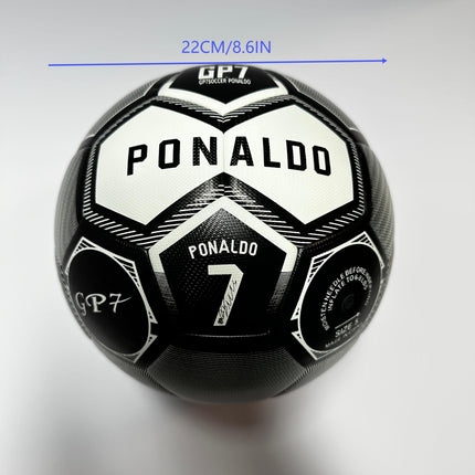 5th fans collect gifts Christmas Boxing Day black and white cool football with pump air needle net bag.soccer.