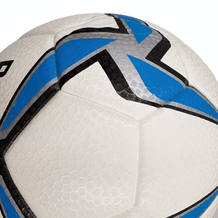 A blue windmill size5 football, PU fit material, wear-resistant and explosion-proof, including pump+air needle+net bag, Christmas Boxing Day gift,soccer.