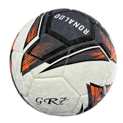 5th football match training gift hot-blooded youth PU fitting material wear-resistant explosion-proof Christmas Boxing Day (including air needle net bag pump)soccer.