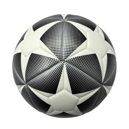 5th STARfootball match training gift hot-blooded youth PU fitting material wear-resistant explosion-proof Christmas Boxing Day (including air needle net bag pump)soccer.