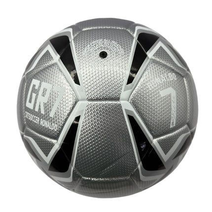 A mirror football with black and white color matching, professional anti-slip and wear-resistant design, exclusive football for fans, three-piece set with net bag, air needle and air pump, the best prize in campus competition, and a sports gift from fathe.