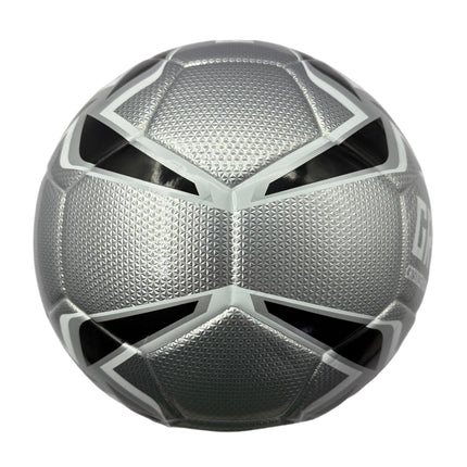 A mirror football with black and white color matching, professional anti-slip and wear-resistant design, exclusive football for fans, three-piece set with net bag, air needle and air pump, the best prize in campus competition, and a sports gift from fathe.