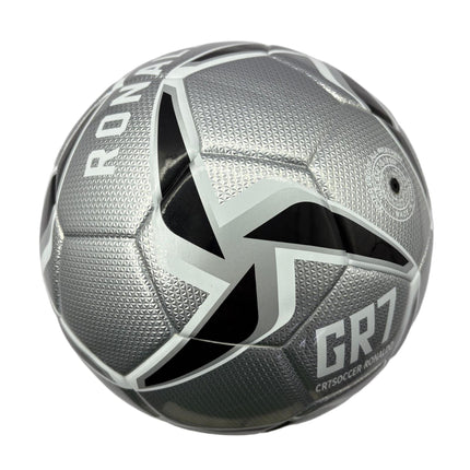 A mirror football with black and white color matching, professional anti-slip and wear-resistant design, exclusive football for fans, three-piece set with net bag, air needle and air pump, the best prize in campus competition, and a sports gift from fathe.