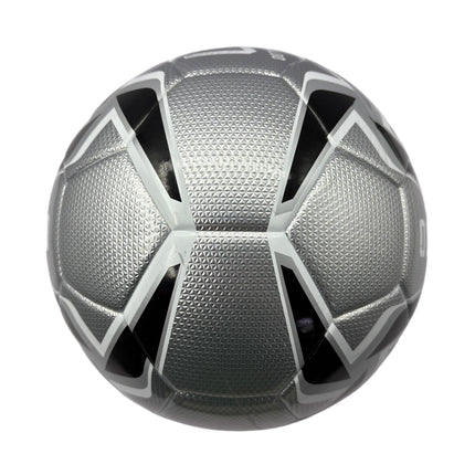 A mirror football with black and white color matching, professional anti-slip and wear-resistant design, exclusive football for fans, three-piece set with net bag, air needle and air pump, the best prize in campus competition, and a sports gift from fathe.
