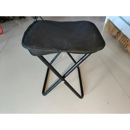 Outdoor One-Second Quick-Open Lightweight Folding Stool | 150KG High Load-Bearing | Portable Camping Chair, Picnic & Fishing Seat | Sturdy & Stable, Packable into Backpack | Essential for Travel.