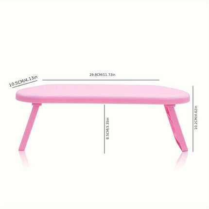 Pink Dual-Use Hand Pillow: Combines Manicure Support and Portable Folding, Ergonomic Design, Suitable for Multiple Scenarios, Providing Comfort Anytime.