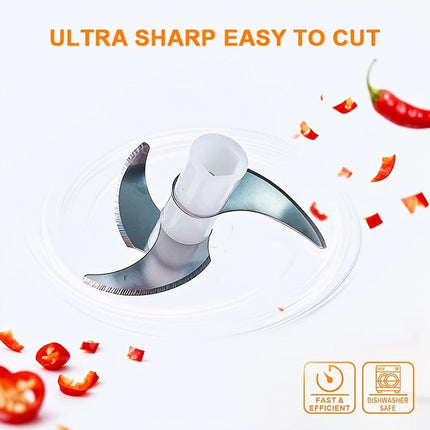 PINK Mini Electric Garlic Chopper, Meat Grinder, and Vegetable Chopper, USB Rechargeable Mini Food Blender, Efficient Small Food Processor, Suitable for Ginger, Chili, Fruits, and Meat.