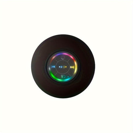 **"Dual-Form Portable Music Cube"** Magnetic/Wireless Grip, Touch Control & Call Function, Splash-Resistant & Compact, Mini Body with Powerful Sound, Unlocking Full-Scene Music Freedom for Home and Outdoor Use.（Black)）.